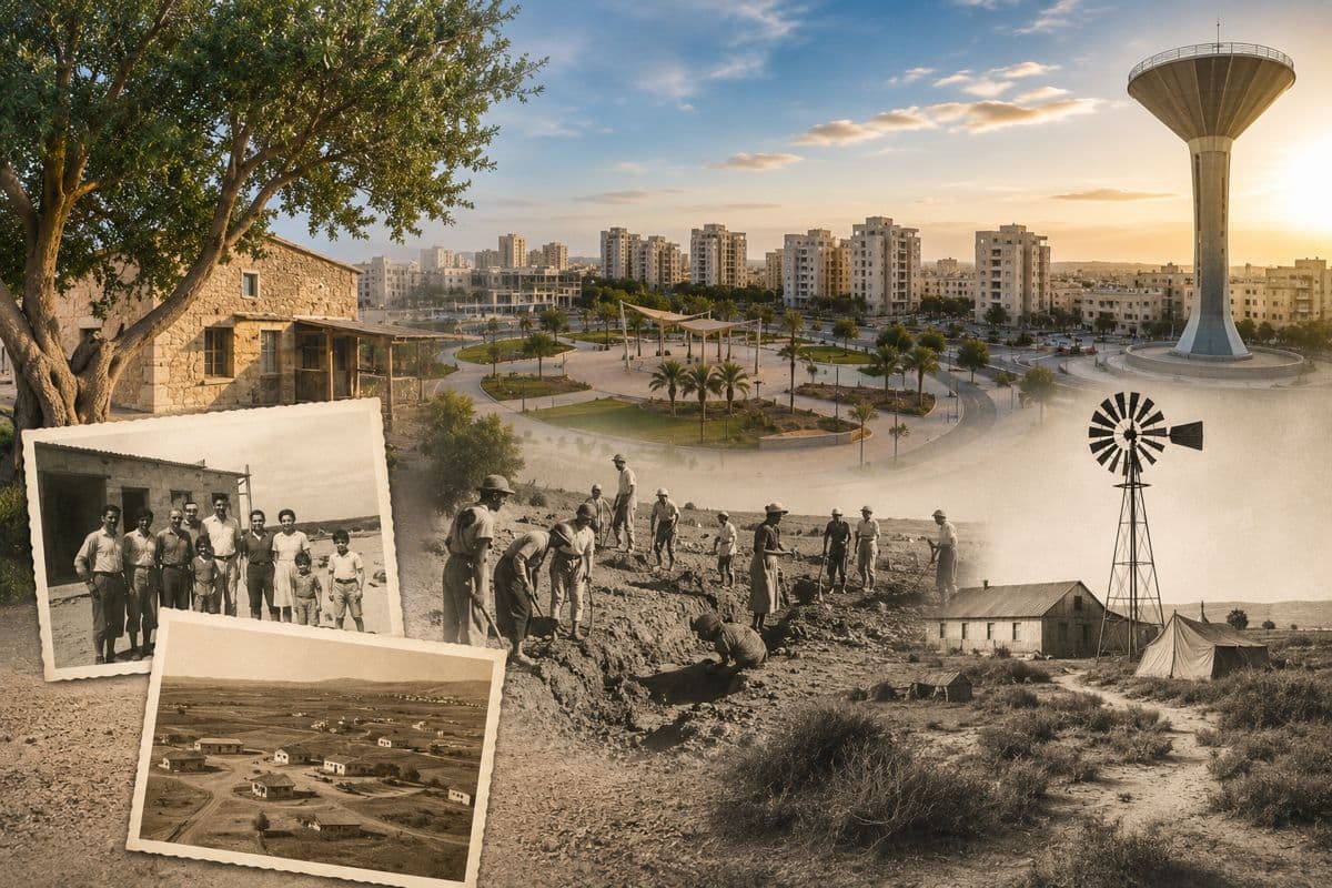 היסטוריה של אופקים — מהקמת היישוב ועד היום